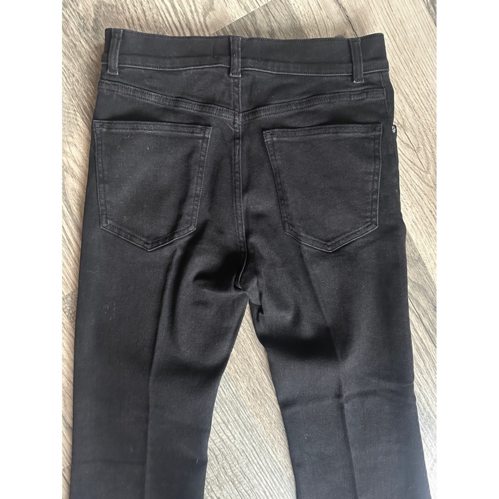 Madewell NWT The Vintage Flare Jeans black frost denim women's size 27 - Picture 9 of 9